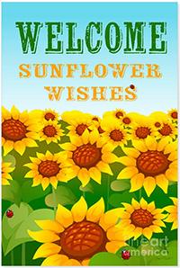 Artist Jean Plout Debuts Sunflower Wishes Artwork